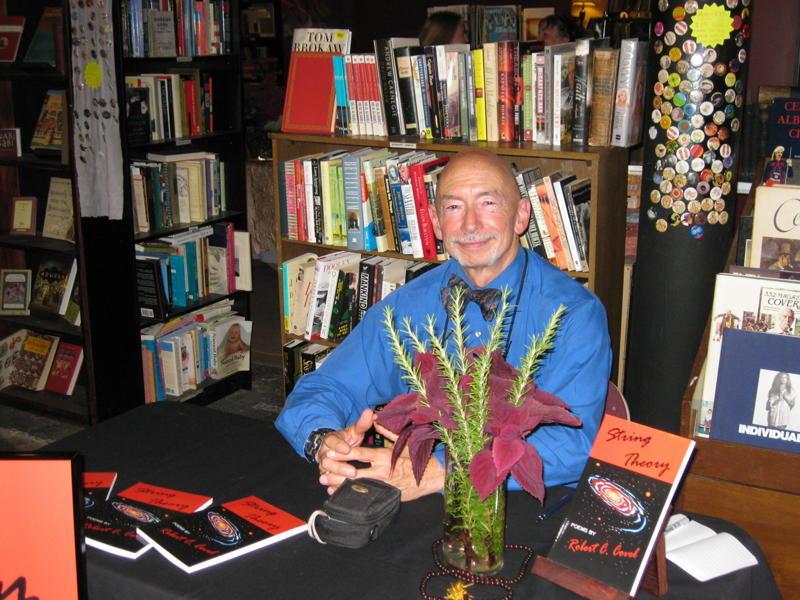 Covel returns to sign copies of his new book of poetry