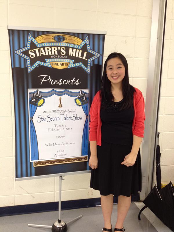 Sophomore Lucille Wong looks forward to her session in a professional recording studio, which she received for winning the talent show.
