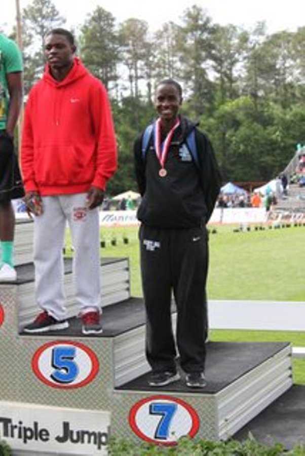 "I had a lot of fun competing against some of the best athletes in the state. Being able to finish seventh was just incredible," freshman Daniel Roberts said. 