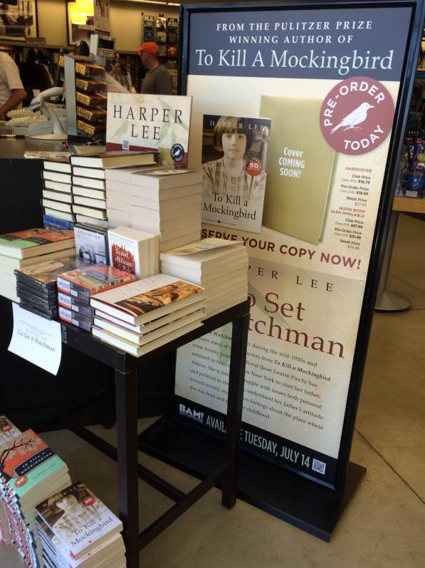 Go Set a Watchman is already in popular demand at Books-A-Million and other stores. Pre-sales are in the thousands locally. The novel is due to be released in July.