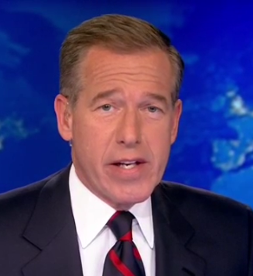 NBC News anchor Brian Williams 