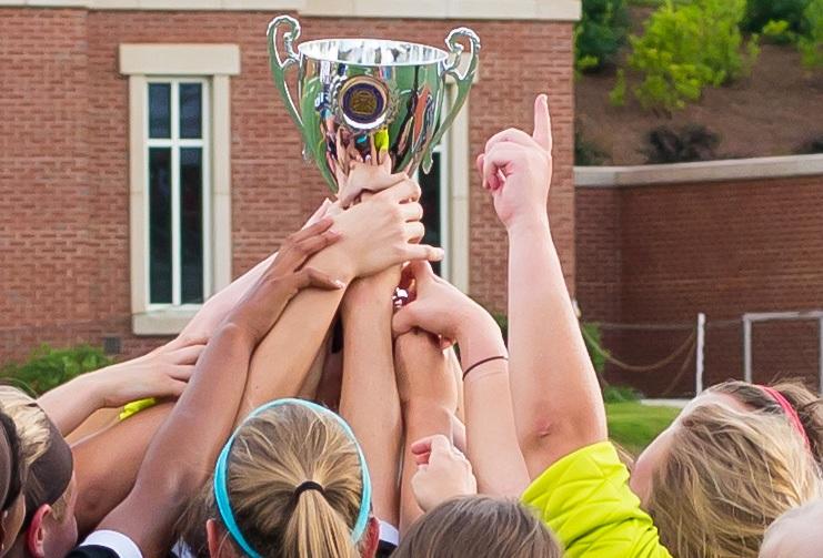 The Lady Panthers celebrate their 2-0 win over Northgate to take the AAAAA girls soccer state championship.  Junior Lauren Yoss scored in the 18th minute to give her teammates a lead that they would keep for the entire game.  The Lady Panthers soccer program now has six state titles. 