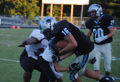 After the first two games of the Panthers’ season were cancelled, the team took on the Whitewater Wildcats at home. Panther freshman quarterback threw for one touchdown and ran for another in the 15-8 win. 