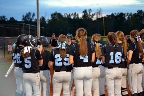 The Panthers varsity softball team made its way into the region tournament this season. They won three out of five games.