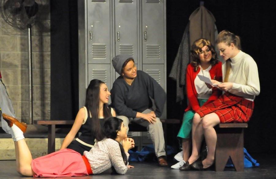 The senior cast, including seniors Anna Hall, Alexa Echevarria, Katie MacLauchlan, Alyssa Olvera and junior Jordan Bobbitt, showed great chemistry onstage. 