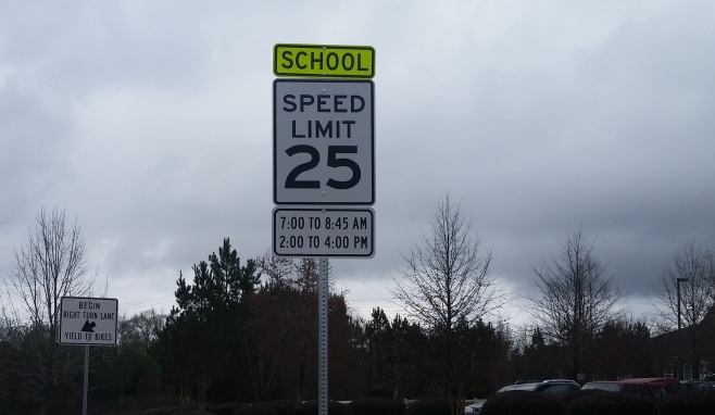 On Oct. 7, the Fayette County Board of Commissioners approved the change of the South Complex’s school zone speed limit to be reduced to 25 mph. 