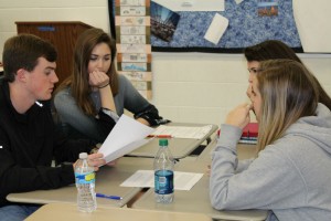 Diane Ruanes AP Government and Politics class learns how bills become laws through making and discussing their own bills in committees. Ruane encourages political participation in her students. I think that although it’s sometime difficult to realize, senior and government student Maddie Beatty said, one person can make a huge difference in society. Voting is one of the easiest ways to make your voice heard.