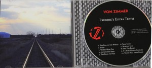 Von Zimmers first album, Freddies Extra Teeth, is a great listen for rock fans who are looking for songs with deep lyrics. 