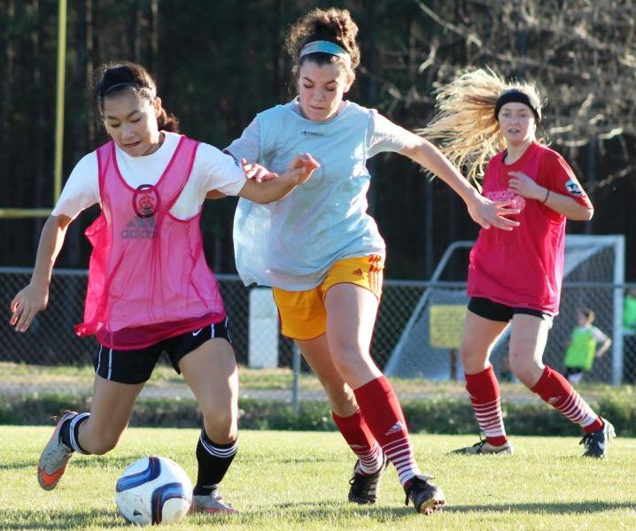 Jan. 29, 2016 - After winning the state championship last season, the girls soccer team will look to repeat their success with much of the starting lineup back for another year.