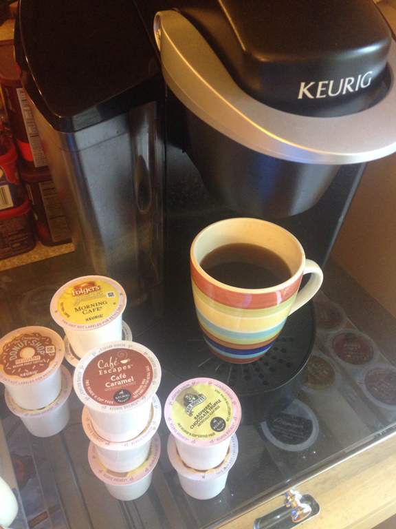 Keurigs are just one of the many ways coffee drinkers can get their hands on a cup of joe. Popular alternatives to home brews include going to local coffee shops, Dunkin Donuts, Starbucks and Chick-fil-A. Coffee is packed with disease-fighting qualities and protects the body against heart disease, melanoma and certain types of cancer if consumed on a daily basis.