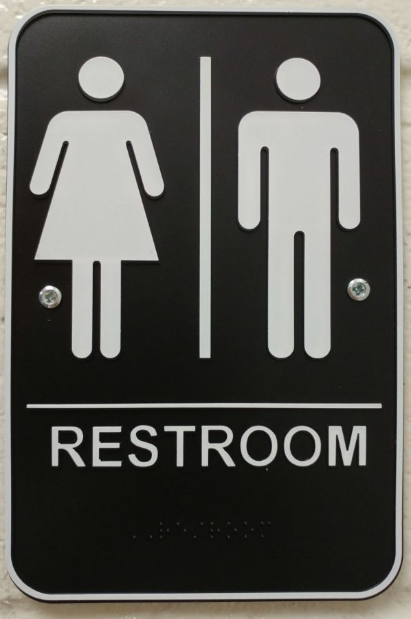 Administration+repurposed+the+visitor+and+adult+bathrooms+across+from+the+front+office+to+be+gender-neutral+to+accommodate+%E2%80%9Call+of+our+people%2C%E2%80%9D+principal+Allen+Leonard+said.+Student+Jane+Smith%2A+said+this+change+was+prompted+by+parent+complaints+of+people+who+feel+uncomfortable+with+her+using+the+girls%E2%80%99+bathroom.+