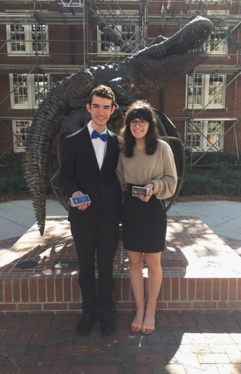 Juniors Tyler Holt and Madi Hynson qualify for the Tournament of the Champions. “I’m very excited to be representing Starr’s Mill and just being able to qualify [for Nationals],” Holt said.