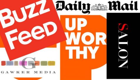 Websites such as Buzzfeed and Upworthy produce clickbait articles for the sole purpose of generating ad revenue through sensationalized titles and topics. These articles ignore the tenets of journalism for the sake of making a profit.