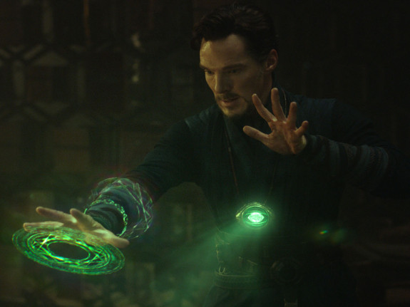 Strange (Benedict Cumberbatch) conjures up a forbidden time spell that has only been successfully executed by the most elite sorcerers. The presence of magic throughout “Doctor Strange” is crucial to the mystical illusion and development of the compelling plot of this new Marvel Studios release.