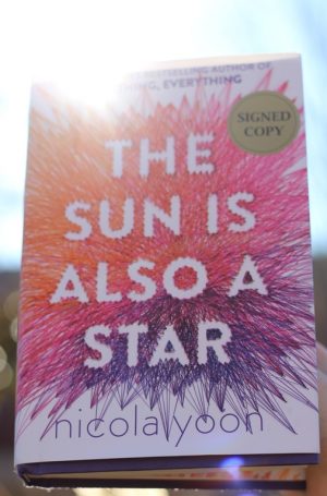 In “The Sun is Also a Star,” two unlikely teenagers with very different lives, meet in the streets of New York City where their lives change forever. People who enjoy this novel by author Nicole Yoon, should also check out her other novel “Everything, Everything.”