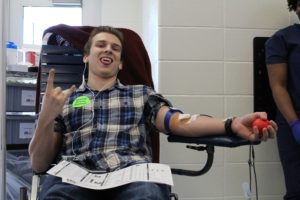 The Health Occupations Students of America partnered with LifeSouth and held a blood drive on the Thursday before Winter Break. The Mill collected 77 pints of blood through this event.