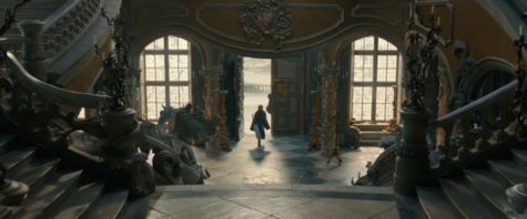 Belle enters the Beast’s castle. The film, while visually striking, struggled with establishing a consistently captivating tone.