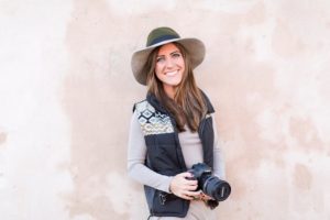 Emily Breault poses for a promotional image for her production company Bleu Lion Media. Unlike many filmmakers in her generation, Breault has chosen to stay local and take advantage of the opportunities in Fayette County, such as the expansion of Pinewood Studios.