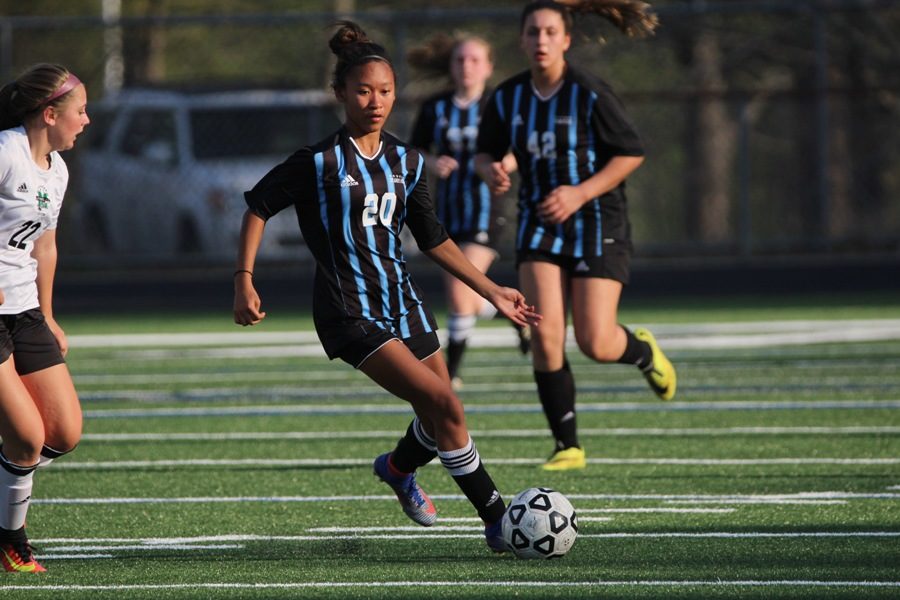 With three goals on the evening, the Panthers saw their scoreline bolstered by two eighth graders. Although the young team saw some success on offense, the girls fell to the more experienced and older McIntosh side in a back and forth game.