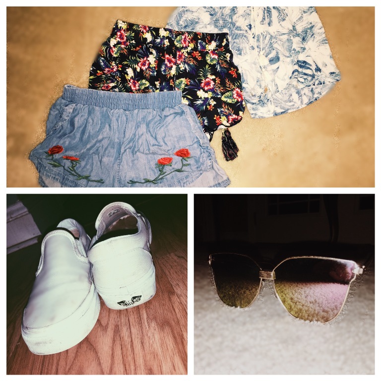 This summer’s fashion essentials include slip-on Vans, flowy shorts, and big-lensed sunglasses. “I wear flowy shorts all the time in the summer,” junior Jessica Hoelle said. “I wear them with plain tank tops and sometimes t-shirt type shirts.”