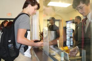 The Starr’s Mill school store is offering breakfast in the morning and refreshments during lunch. This year there are five vendors working with the store.