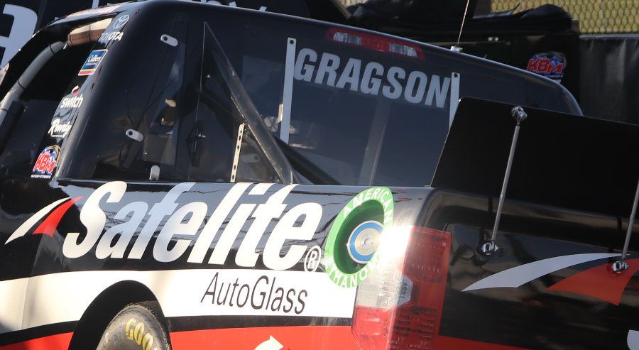 Noah+Gragson+topped+final+practice+and+maintained+the+fastest+ten-lap+average+for+the+session.++Gragson+drives+the+No.+18+Safelite+Toyota+for+Kyle+Busch+Motorsports.