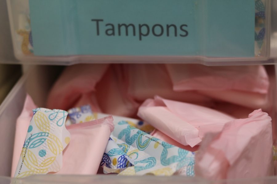 Nurse Kalen has a box of feminine hygiene products in the nurse’s office that are 25 cents. The school system has processes in place to educate its students about menstrual cycles to de-stigmatize it, but many students continue to see periods as gross.