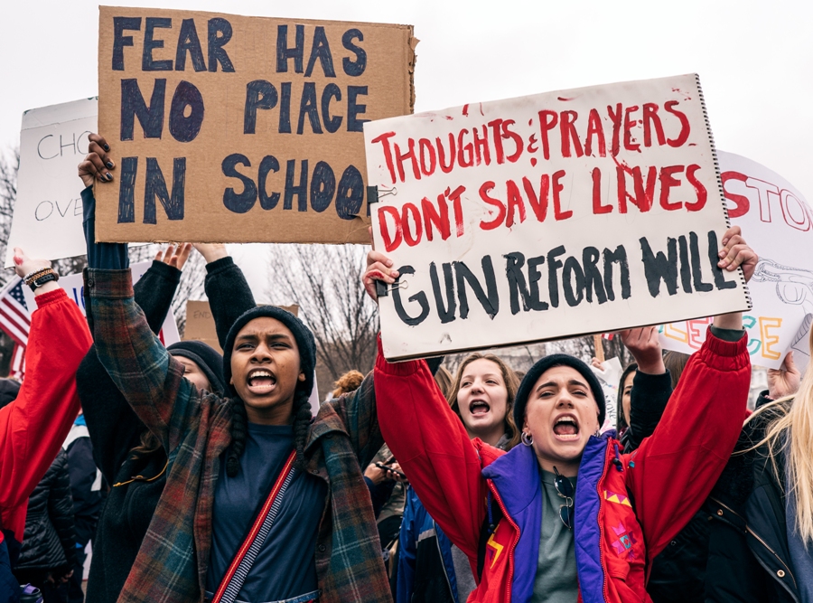 Many victims and survivors from the recent Parkland shooting have stood up and demanded that lawmakers do something about gun control. The government must begin working on limiting guns to civilians instead of continuing to arm and militarize this society.