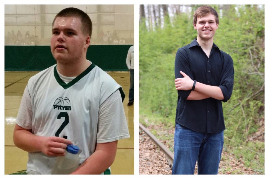 Before and after pictures of my weight loss journey. I maxed at 262 lbs. before deciding to lose the fat. I started in June 2017 and finished in February 2018, losing a total of 70 lbs.