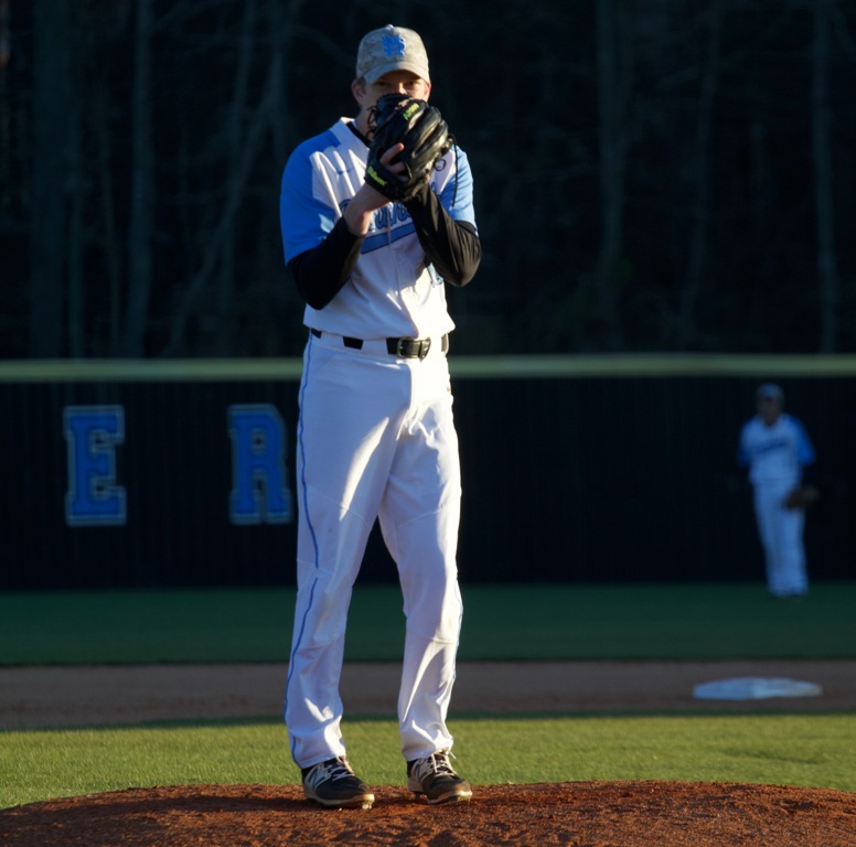 Senior Dawson Sweatt started on the mound for Starr’s Mill. The Panther desense did not give up an earned run in the entire series against Whitewater.