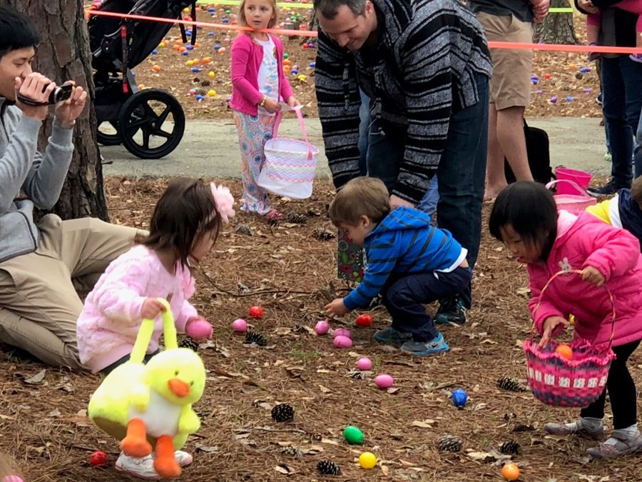 The Octagon Club hosted their annual Easter egg hunt on March 24. Every year the event is held to give back to the community and raise awareness about the club.