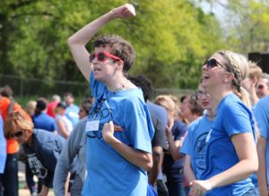 Special Olympics were held at the Fayette County High School football field on April 13. Volunteers and athletes came from all Fayette county schools and the Joseph Sams School. The athletes participated in long jump, softball throw, shot put, and 100-meter dash.