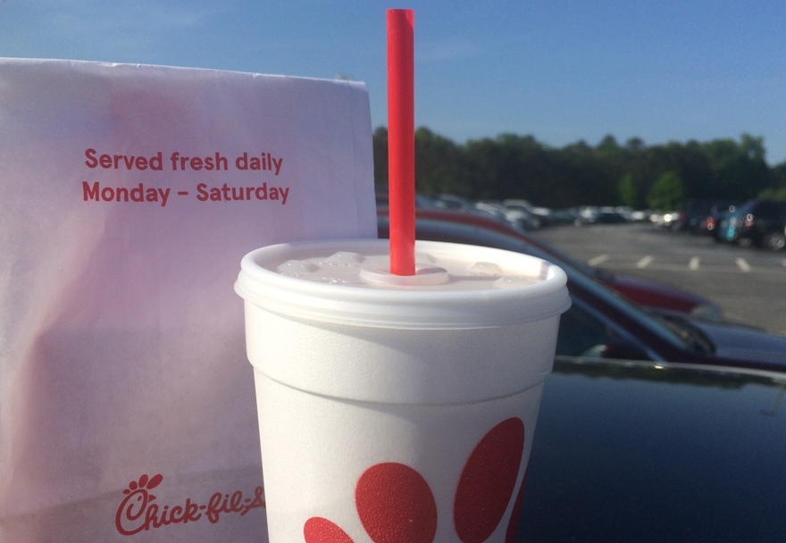 Each morning, students from the Mill are seen carrying their Chick-fil-A breakfast through the halls. Breakfast is served from 6:30 a.m. to 10:30 a.m., but students seek a breakfast menu that is served all day. 