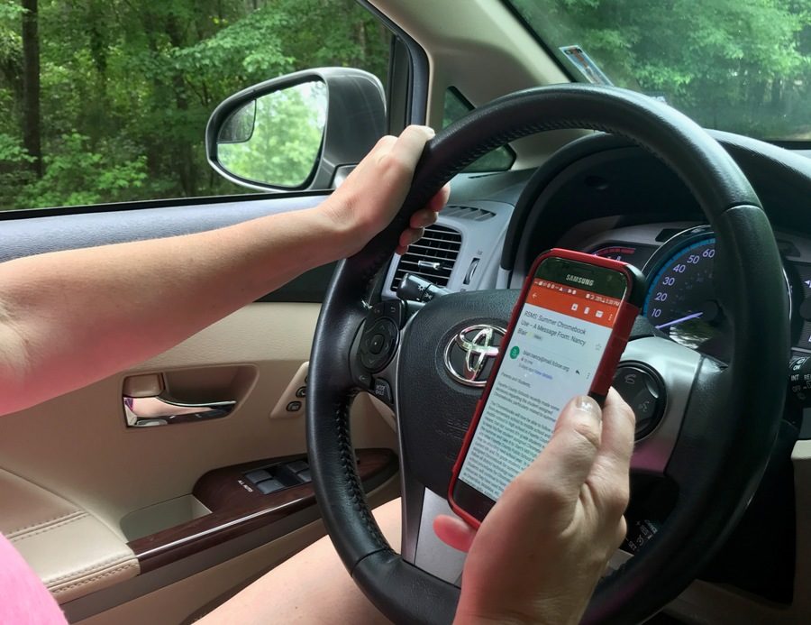 Taking effect July 1 is a new distracted driving law that will prohibit drivers from using their phone in all forms except for navigation. House of Representatives Josh Bonner was an integral part of writing this bill.