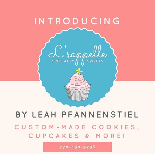 Former Starr’s Mill student Leah Pfannenstiel recently introduced a new business to the Fayette County community. Pfannenstiel officially started running her bakery, L’sappelle Specialty Sweets, just last week and will be offering a multitude of treats for all occasions.