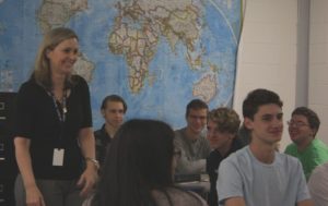 Diane Ruane is finishing her last year of teaching AP World History. She has taught the class for five years and will be retiring from it to spend time earning her Master’s degree. 