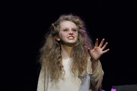 Junior Sydney Turnier delivers an absolutely stunning performance as the title character of this year’s one-act play. “The Insanity of Mary Girard” is sure to do well at the one-act competition, just as its predecessor, “These Shining Lives,” did last year. 