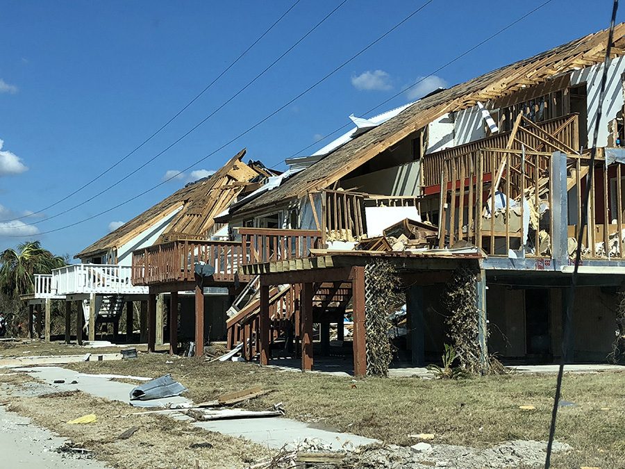 The aftermath of Michael becomes a reality for those residing in Mexico Beach.  On Oct. 10, the most powerful hurricane on record to hit the Gulf Coast decimated homes, businesses, schools, and the lives of many. 