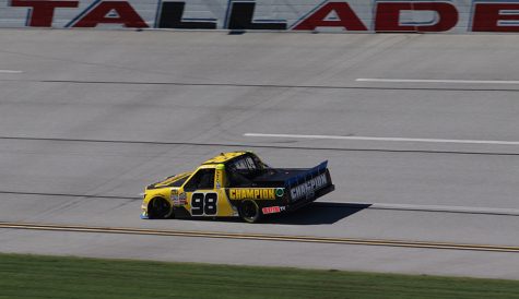 Grant Enfinger, driver of the No. 98 Champion Power Equipment/Curb Records Ford F-150 for ThorSport Racing, finished third in final practice after having engine issues in the first session. Enfinger is already locked into the next round of the playoffs, so his results at Talladega won’t affect his championship run. 