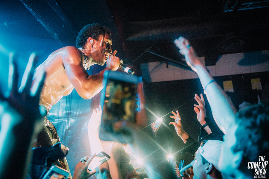 Saint Jhn is a rising R&B singer out of Brooklyn, New York, and has just released his debut album this year. Saint Jhn combines both R&B and modern rap music to create his own style of music.