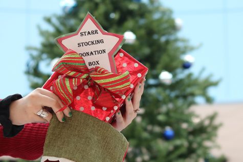 With lots of fundraisers happening around Christmas, Starr’s Mill guidance department strives to help members of the Panther family with the Starr Stocking donation drive. Anyone can help out by dropping off gift cards into the red Starr Stocking box in the front office.