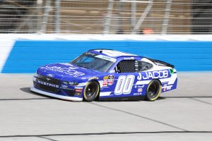 Cole Custer, driver of the No. 00 Jacob Companies Ford for Stewart-Haas Racing, finished first in the first NASCAR Xfinity Series practice with a top speed of 178.218 mph, good enough for a time of 31.108 seconds. No manufacturer dominated the top five, but Chevy had nine drivers finish in the top 15.