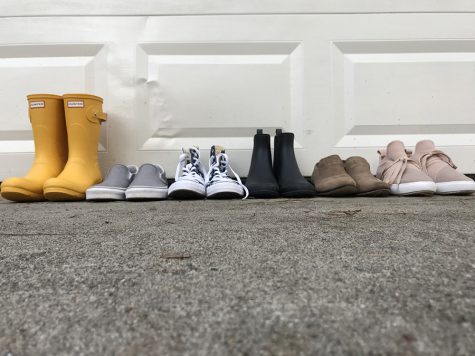 Students at Starr’s Mill are rocking bold shoe choices. Patterns and eye-catching colors frequent the halls, making outfits pop. 