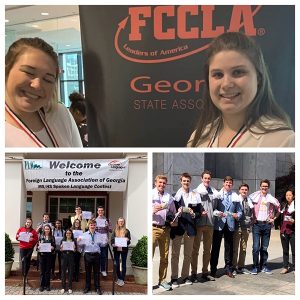 Students in HOSA, FCCLA, world languages, and economics competed all over the state, earning multiple awards, recognitions, and honors.