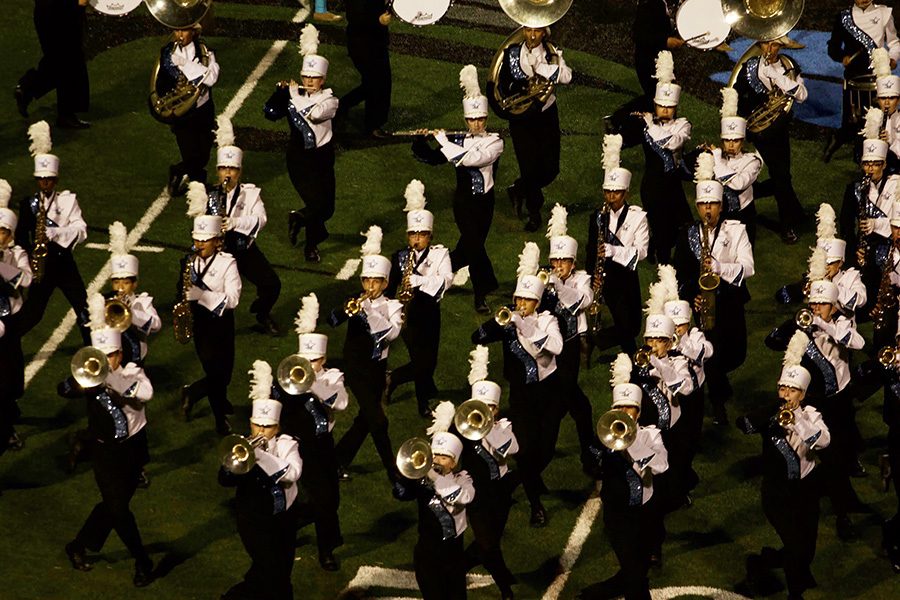 Panther Pride performs their 2018 show, “Fire and Ice.” On March 22, the theme for the 2019 marching band season was announced. 