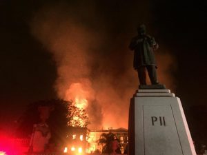Brazil’s National Museum in Rio de Janeiro and many historical artifacts being incinerated in the September fire. Why has there not been nearly the same amount of outrage and donations from celebrities and billionaires around the world compared with the recent Notre Dame tragedy?