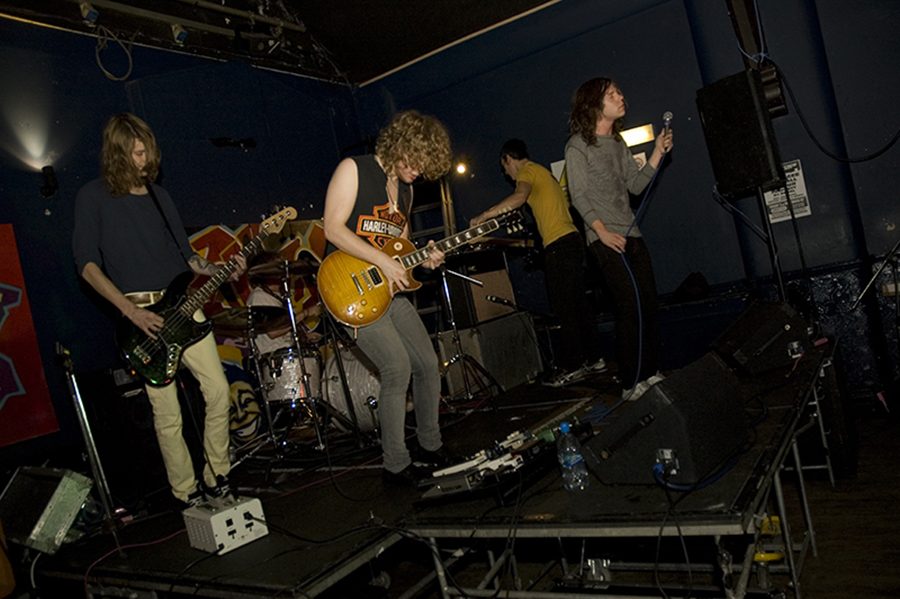 Cage The Elephant plays in Manchester in 2007 near the beginning of their career. “Social Cues,” released this month, is the garage rock band’s fifth release. 
