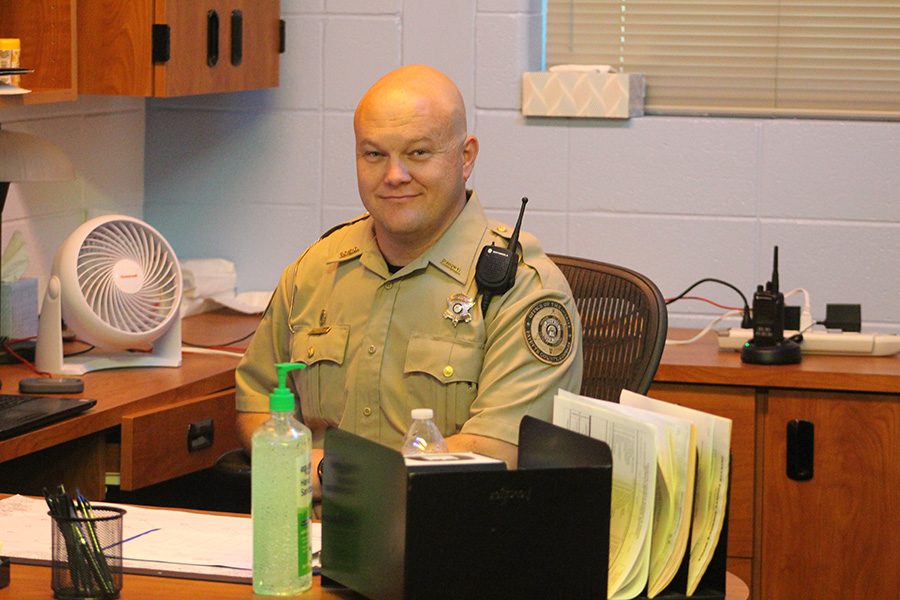 Student Resource Officer Zane Taylor joins Starr’s Mill High School staff in continuation of his ten-year law enforcement career.