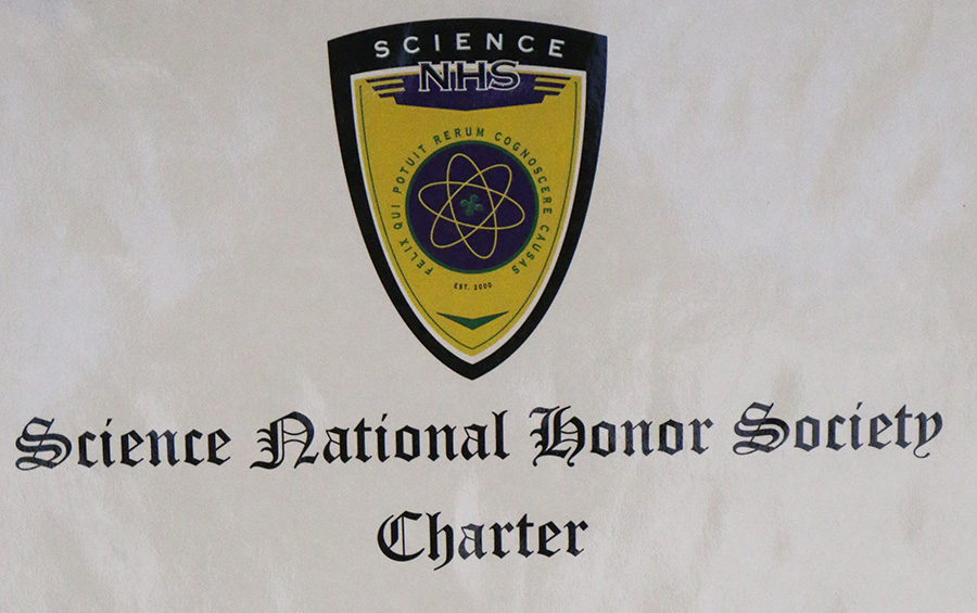 This fall, Starr’s Mill acquired a charter for a chapter of the Science National Honor Society. SNHS encourages students to advance their knowledge in classical and modern science. 