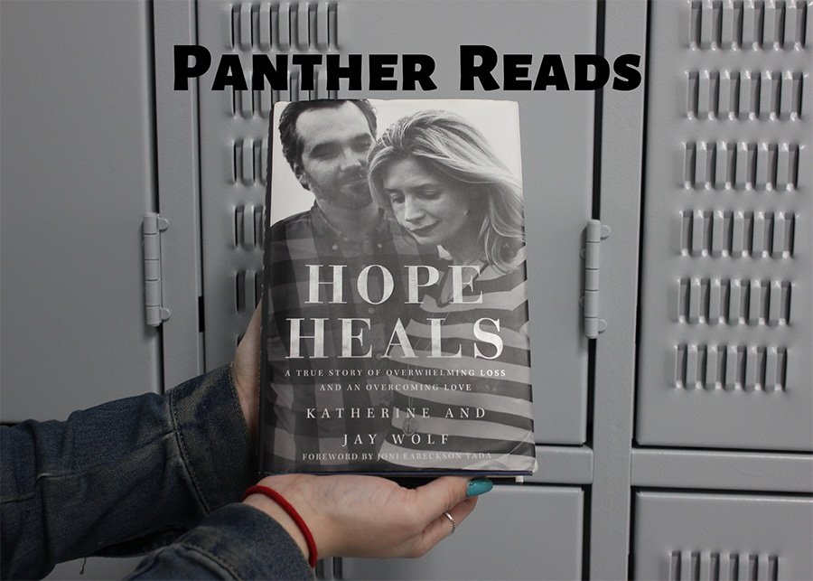 Guidance counselor Colleen Petty shares the novel “Hope Heals,” a true story about a woman who suffers from an unexpected stroke and has to rebuild her life all over again. This novel shows that with a little bit of faith, you can overcome anything.